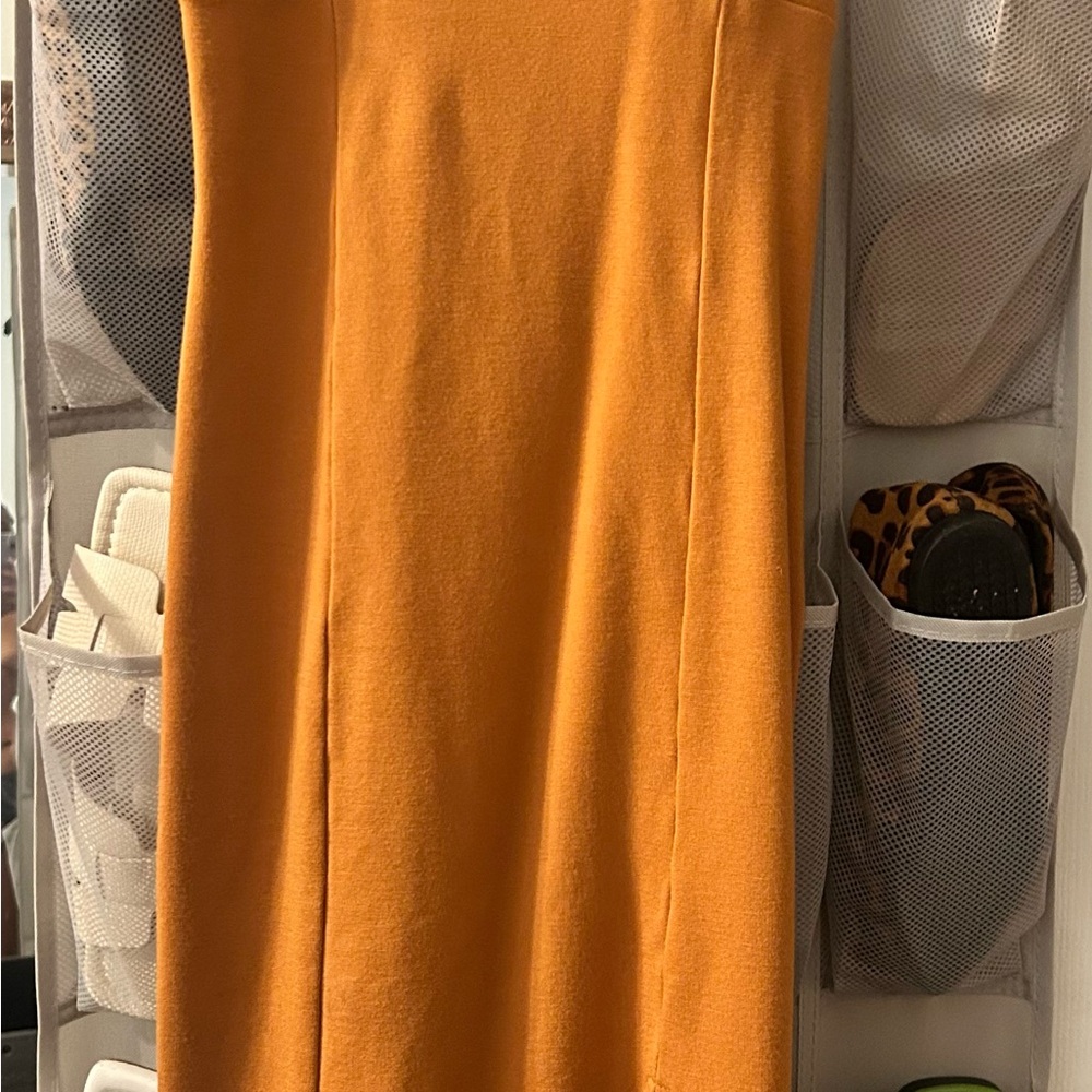 Forever 21 Mustard Yellow Dress
